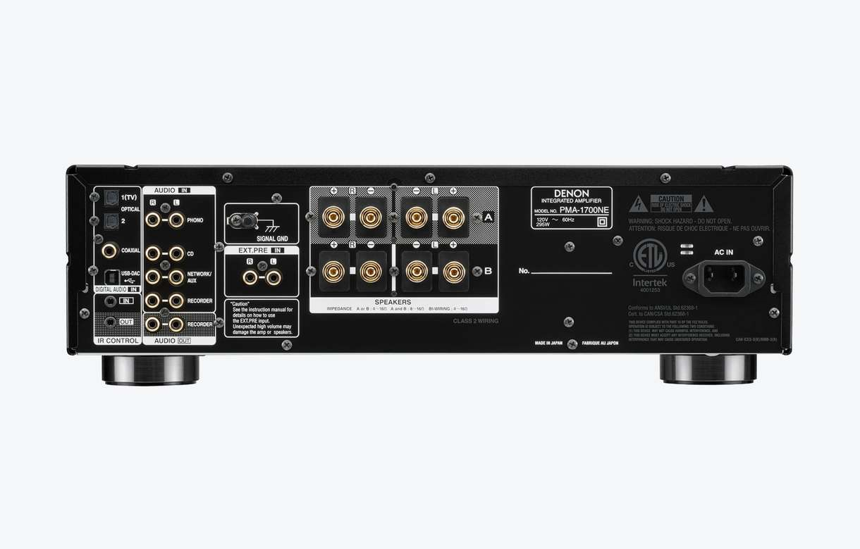Denon PMA1700 zwart VERSTERKER - Afbeelding 5