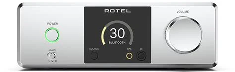 Rotel DX-3 zilver hoofdtelefoonversterker