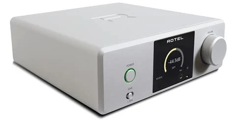 Rotel DX-3 zilver hoofdtelefoonversterker - Afbeelding 2