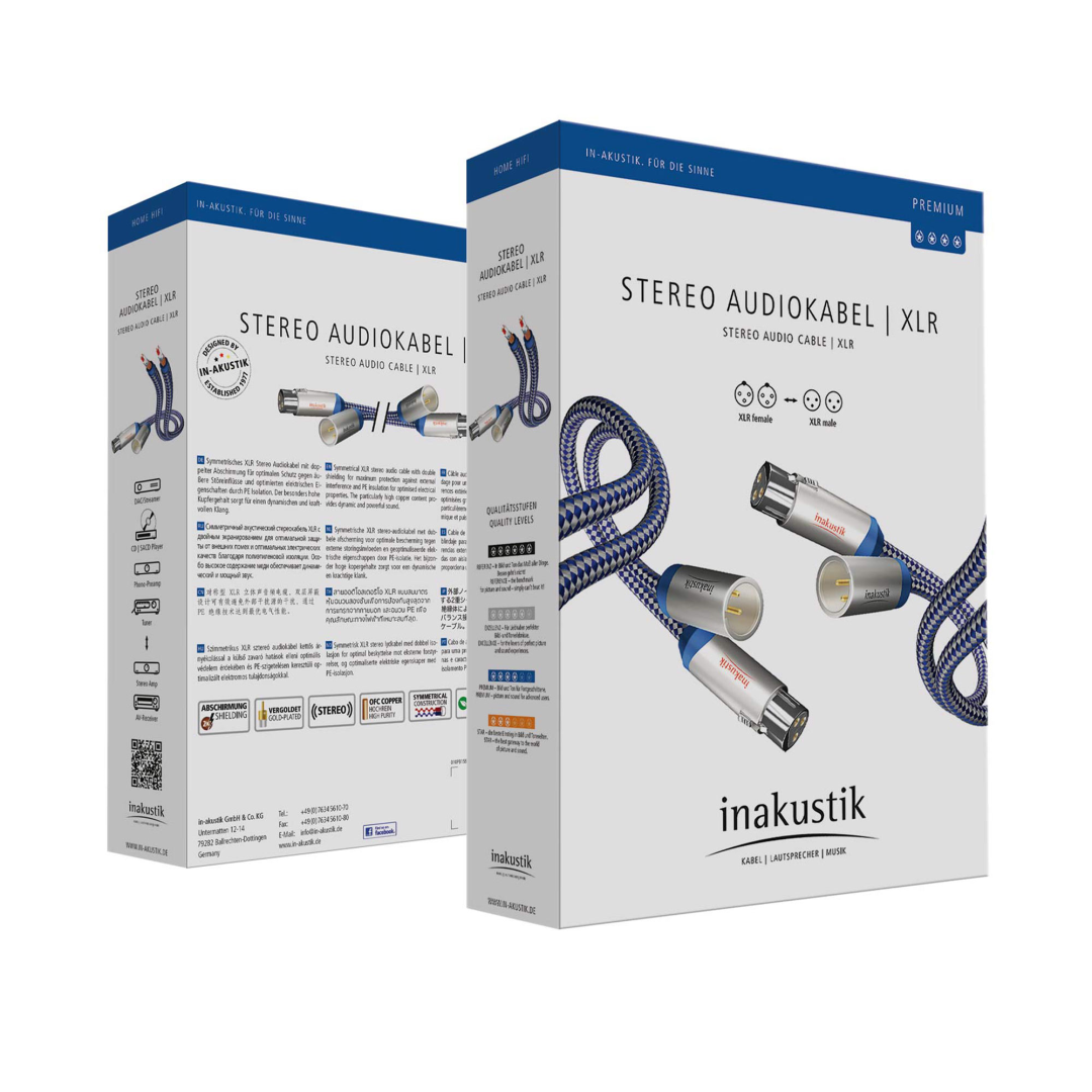 Inakustik Premium XLR-XLR 3 mtr KABELS