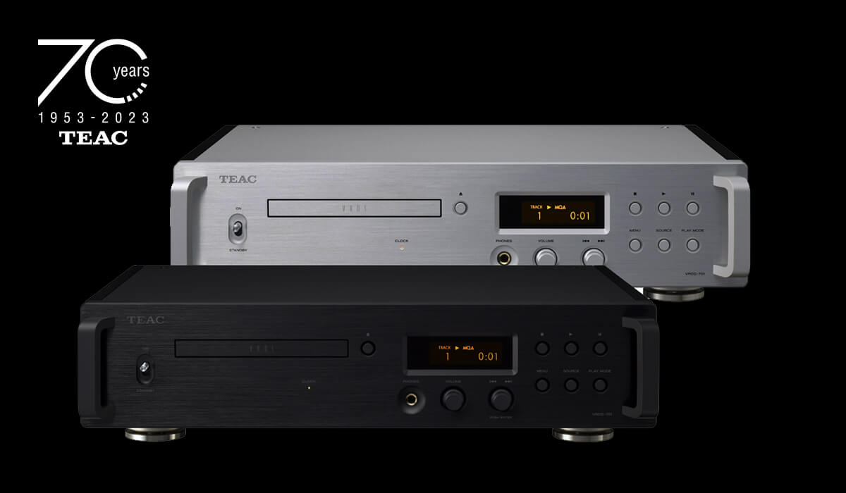 TEAC VRDS-701 zwart CD-speler