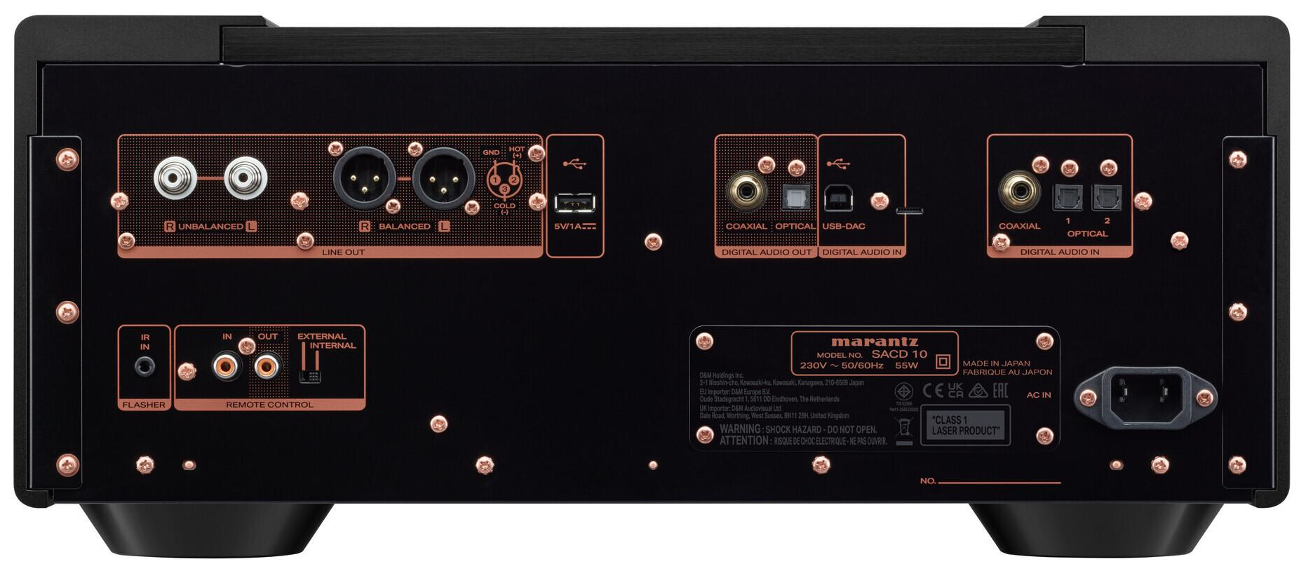 Marantz SACD 10 zwart CD - Afbeelding 5