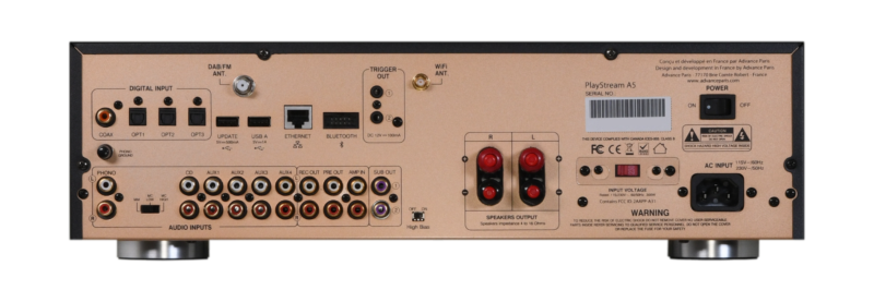 Advance Paris Playstream A5 VERSTERKER - Afbeelding 2