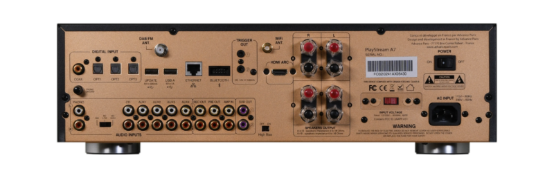 Advance Acoustic PLAYSTREAM A7 RECEIVER - Afbeelding 2