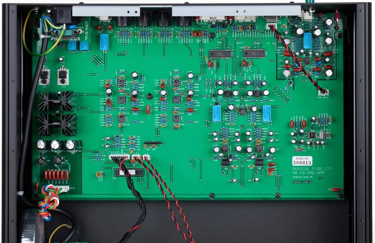 Musical Fidelity M6s Pre zwart VOORVERSTERKER - Afbeelding 3