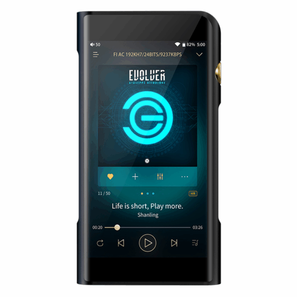 SHANLING M6 (21) 64Gb zwartgoud PORTABLE AUDIO