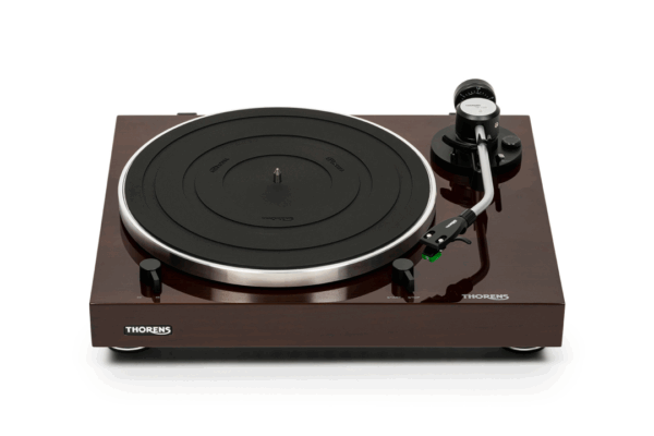 Thorens TD 204 walnut platenspeler