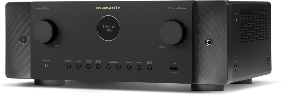 Marantz CINEMA 60 DAB+ zwart RECEIVER - Afbeelding 2