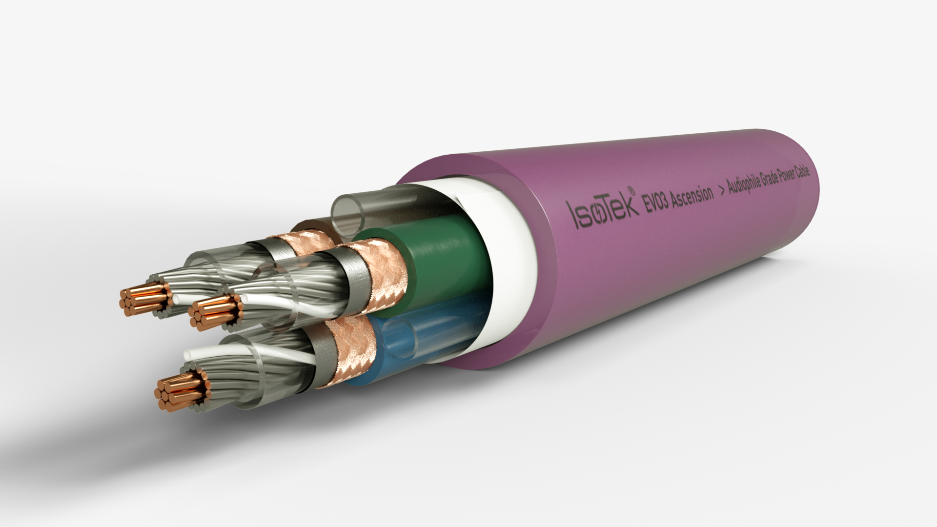 Isotek ASCENSION netkabeL 2,0 EU-C15 - Afbeelding 2