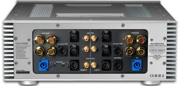 Musical Fidelity Nu-Vista PAS zilver eindversterker - Afbeelding 2