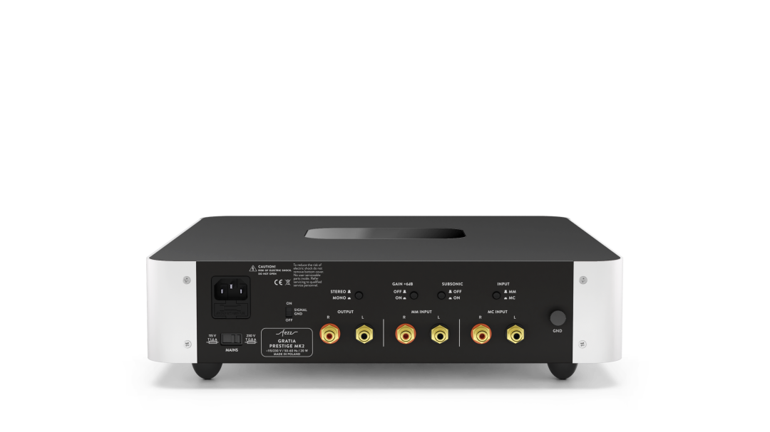 FEZZ GRATIA PRESTIGE MK2 wit Phono versterker - Afbeelding 2