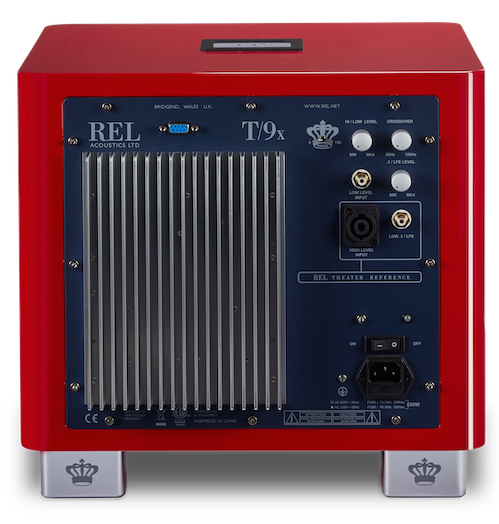 REL T9 x rood SUBWOOFER - Afbeelding 2