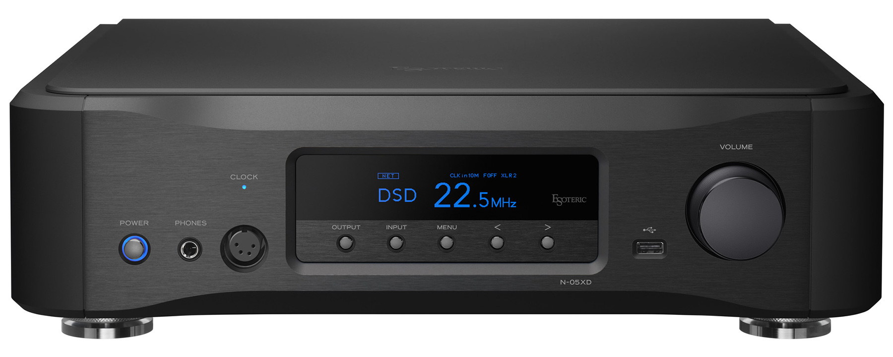 Esoteric N-05XD zwart STREAMER VOORVERSTERKER DAC