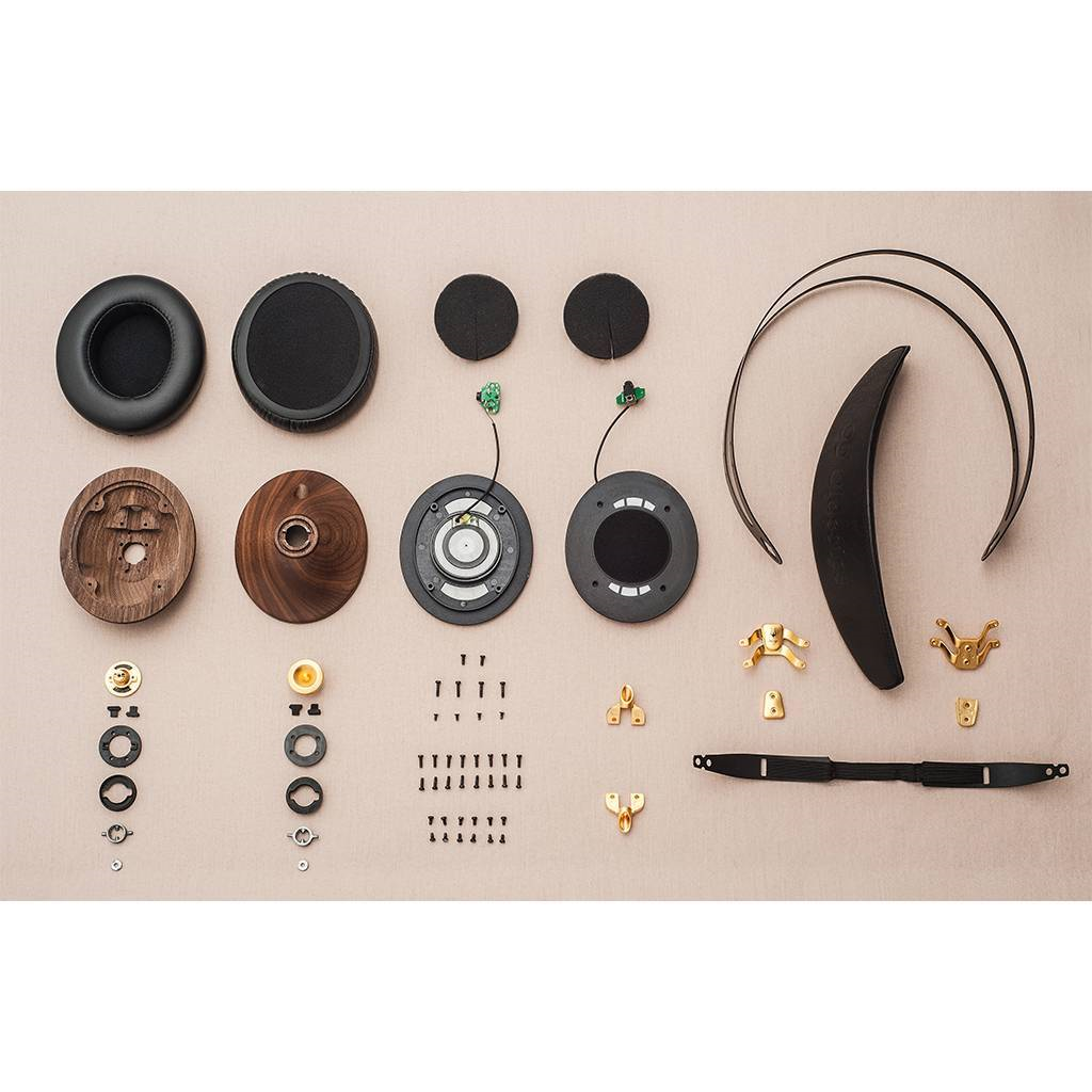 MEZE 99 CLASSICS walnoot goud hoofdtelefoon - Afbeelding 5