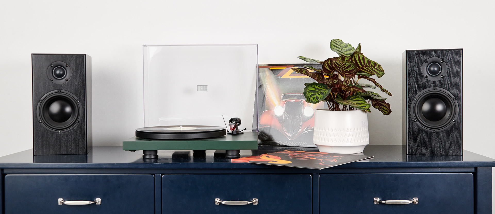 Totem BISON zwart essen luidspreker