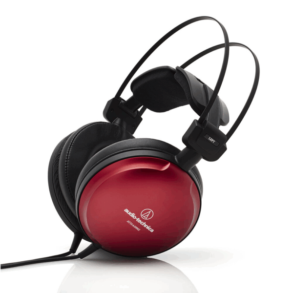 Audio  Technica ATH A1000Z rood hoofdtelefoon