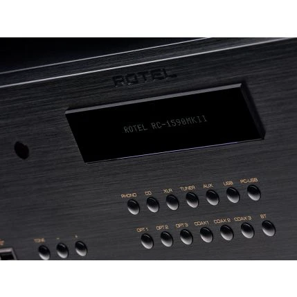 Rotel RC1592 zwart VOORVERSTERKER - Afbeelding 2