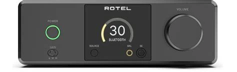 Rotel DX-3 zwart hoofdtelefoonversterker