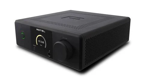 Rotel DX-3 zwart hoofdtelefoonversterker - Afbeelding 2