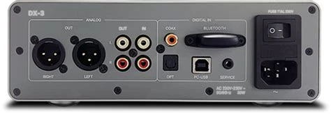 Rotel DX-3 zwart hoofdtelefoonversterker - Afbeelding 4