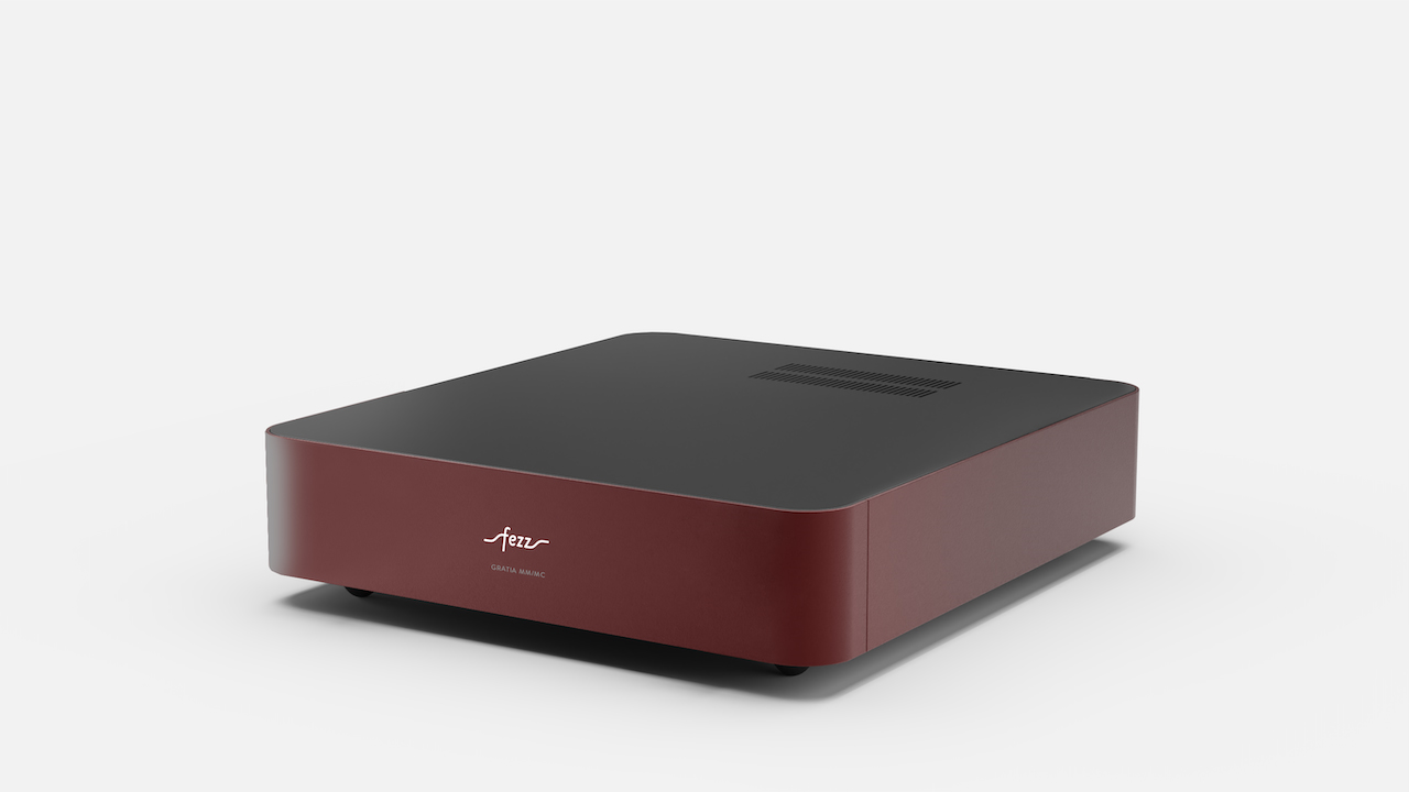 FEZZ GRATIA donkerrood Phono versterker - Afbeelding 2