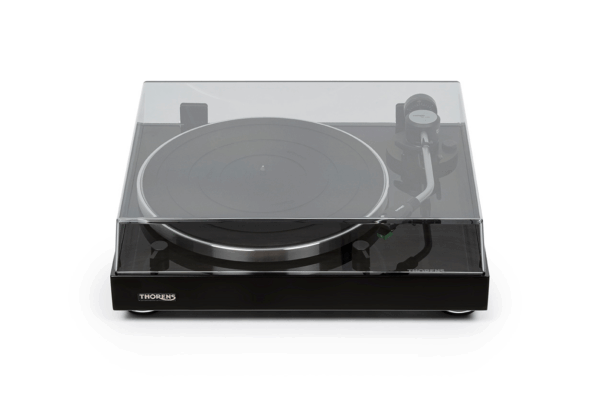 Thorens TD 204 zwart platenspeler